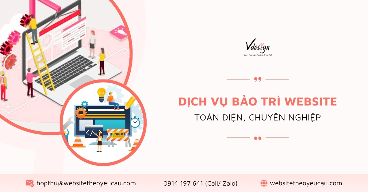 Dịch Vụ Bảo Trì Website Toàn Diện, Chuyên Nghiệp