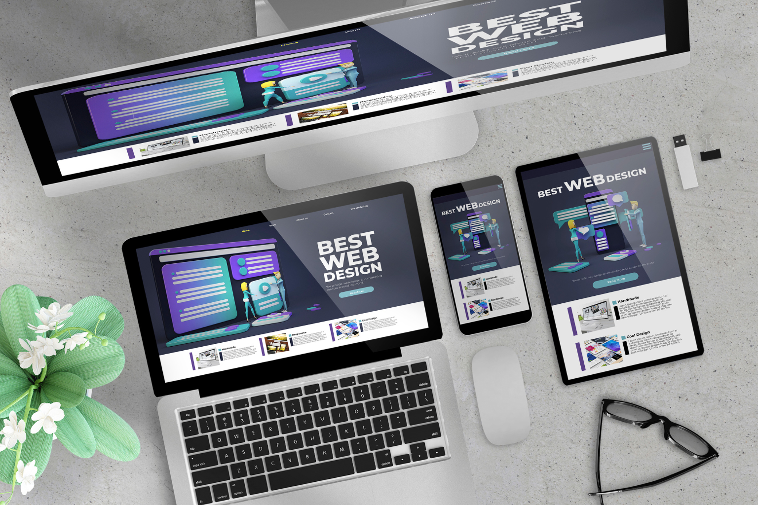 Website dễ dàng thao tác trên mọi thiết bị