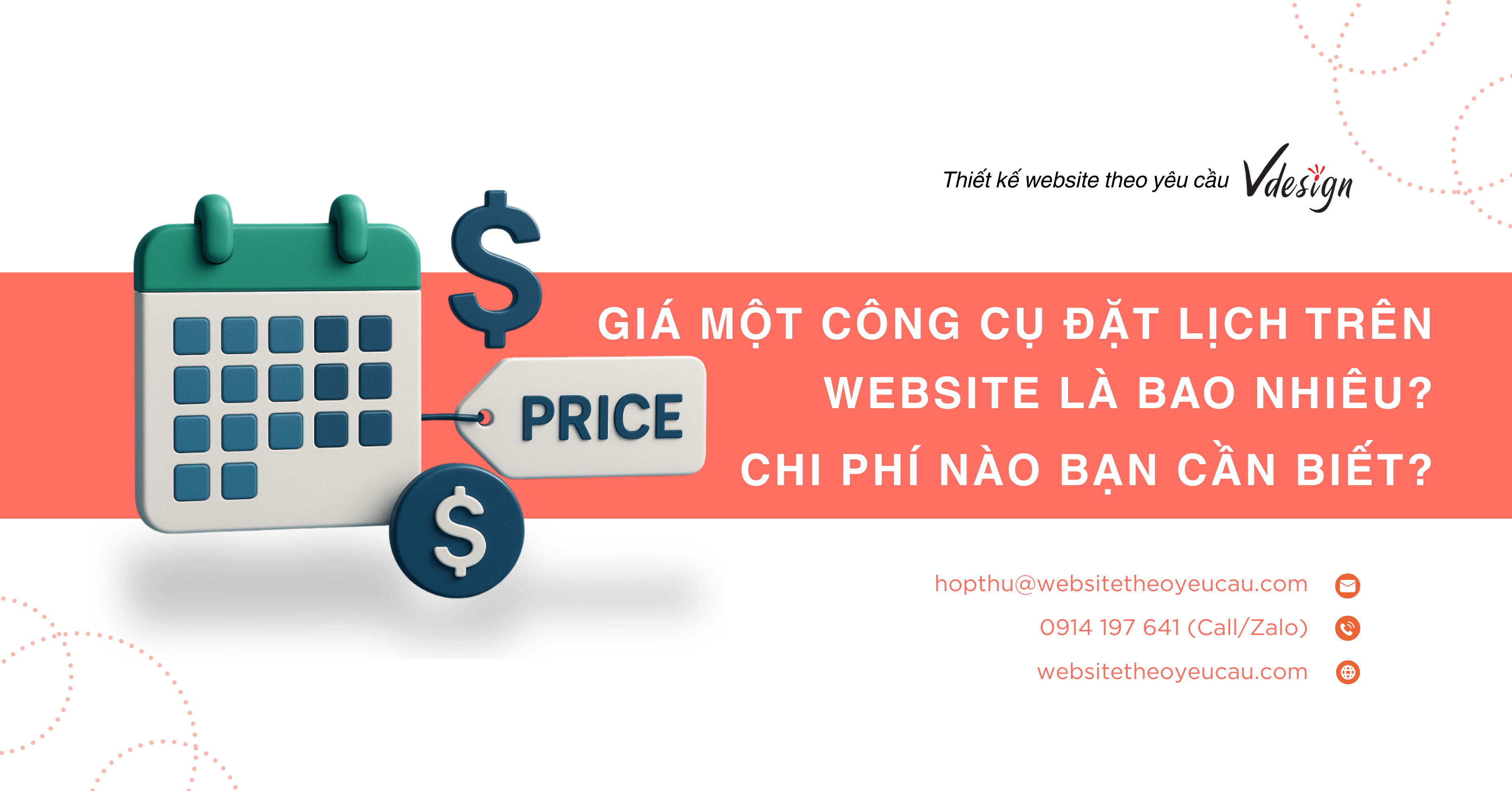 Giá một công cụ đặt lịch trên website là bao nhiêu? Chi phí nào bạn cần biết?