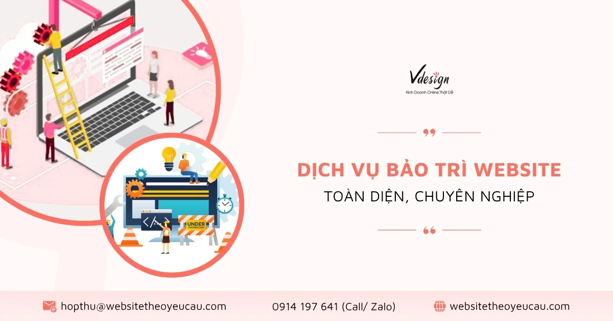Dịch Vụ Bảo Trì Website Toàn Diện, Chuyên Nghiệp