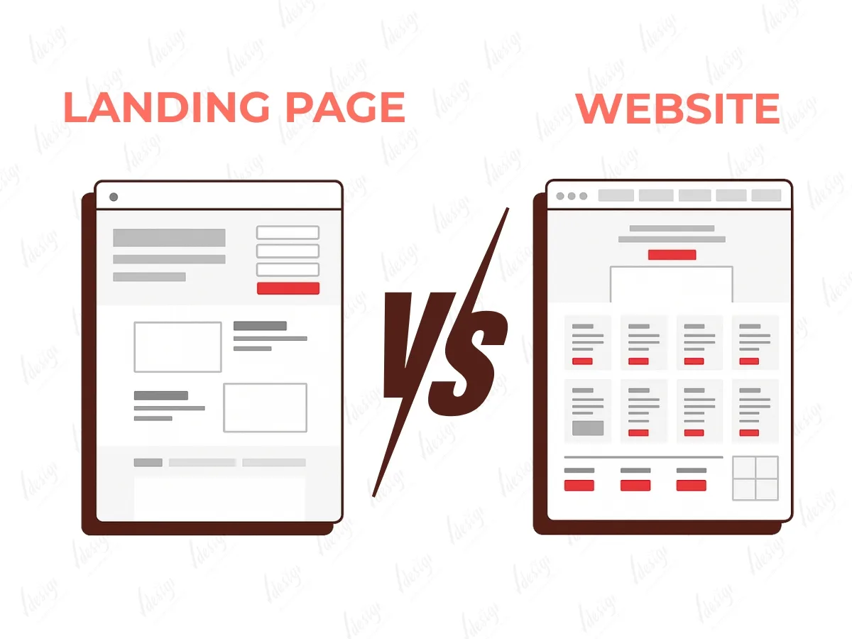 Landing page là gì? Khác gì với Website