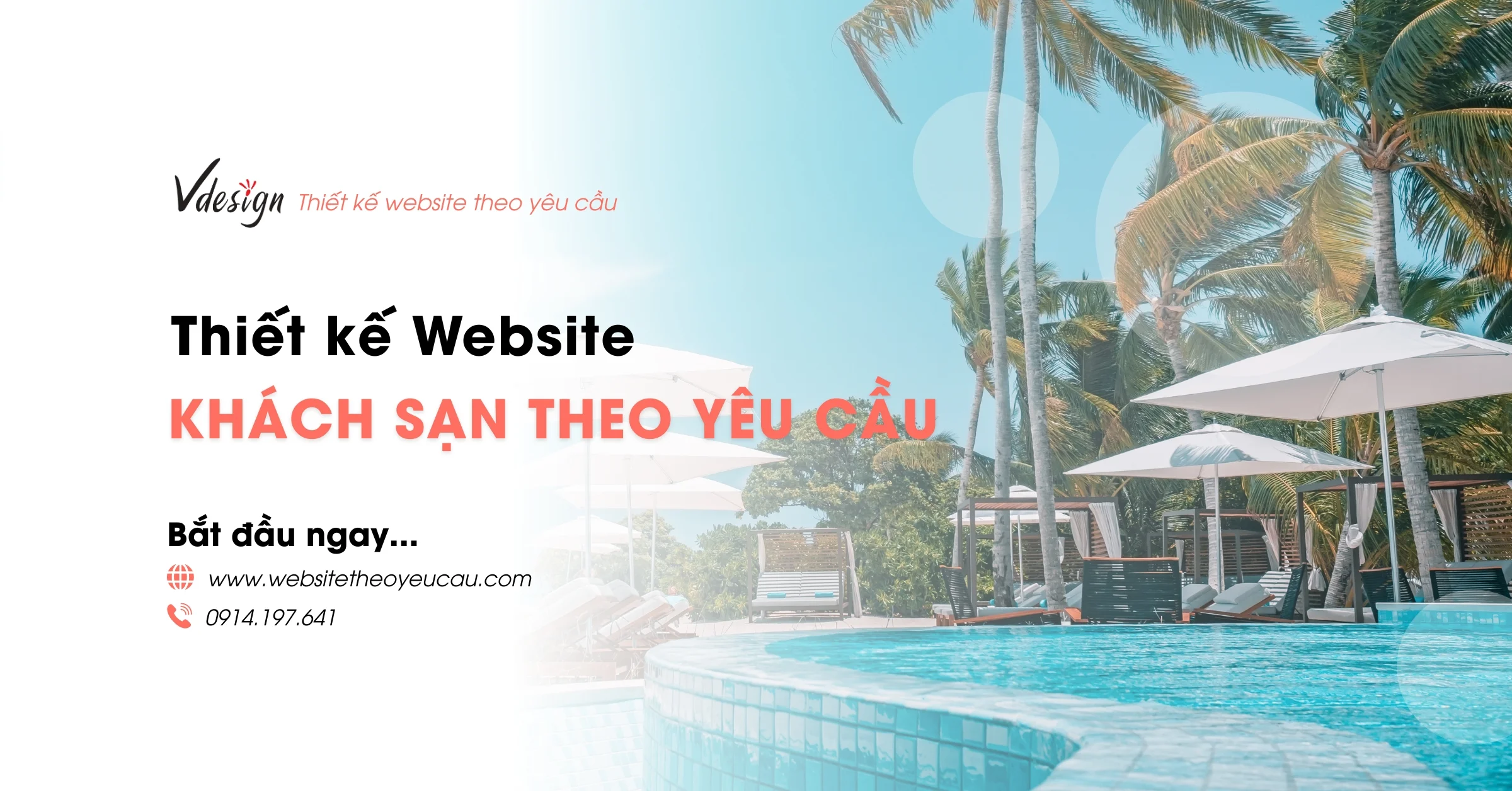 Thiết Kế Website Khách Sạn, Resort - Tối Ưu Booking Engine - Chỉ 5tr8