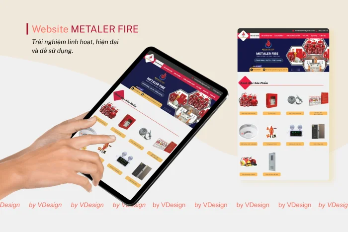 Dự Án Website PCCC METALER FIRE