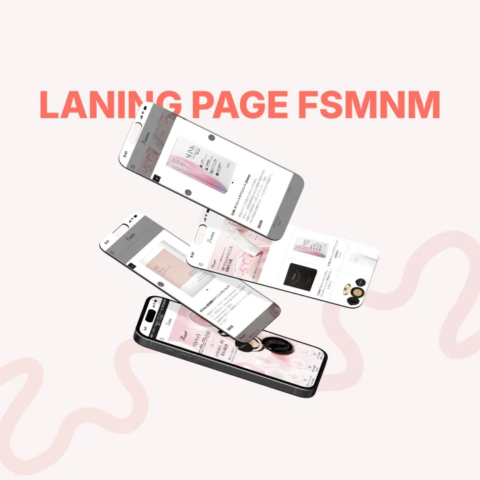 Landing Page FSNMN Online Store